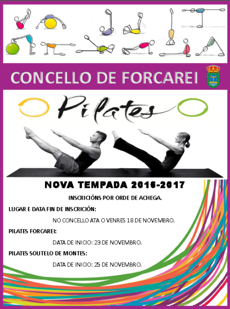 Nova Tempada de Pilates 2016-2017